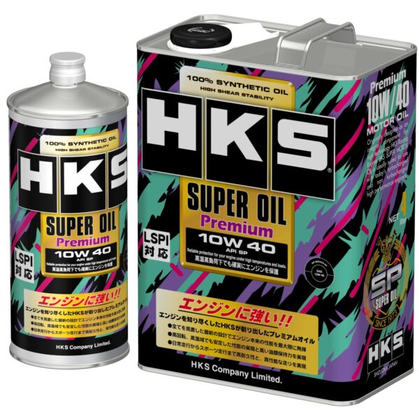 Масло моторное синте­тическое HKS SUPER OIL Premium 10W-40 API SP SUPER OIL PREMIUM Оригинальная запчасть Subaru